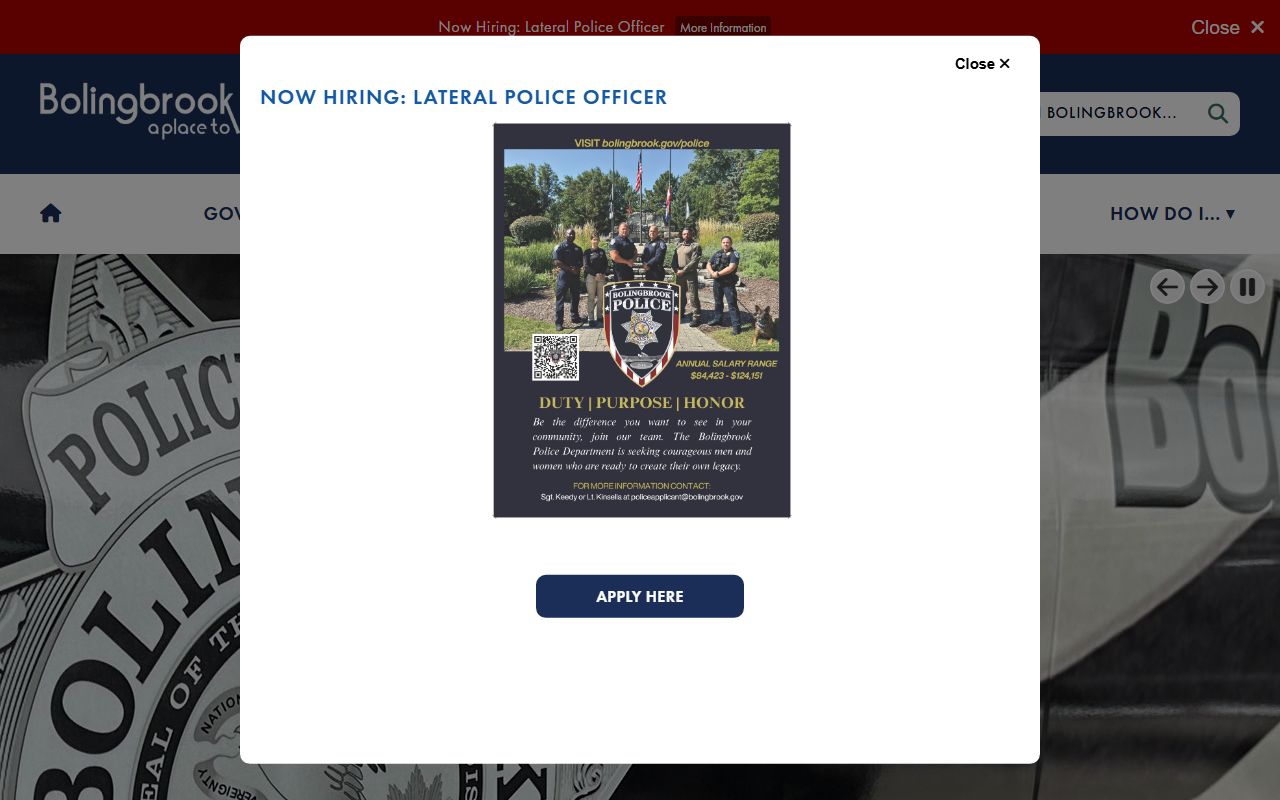 Bolingbrook Police Department for Bolingbrook sex offender registry information