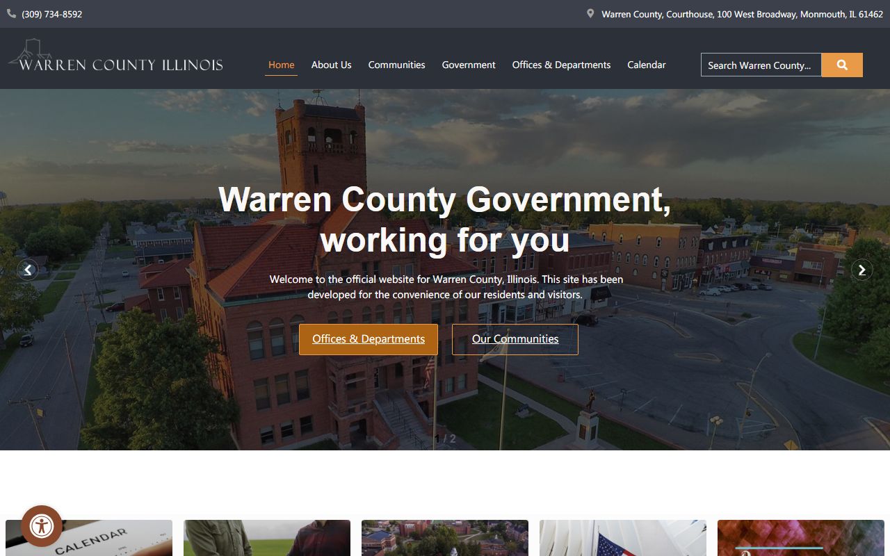 Warren County Sheriff sex offender registry page