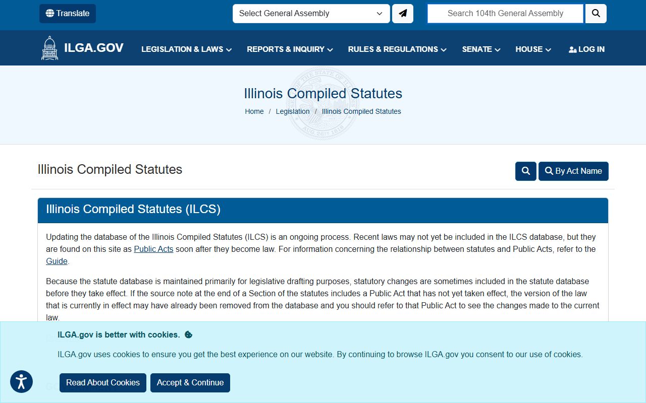 Official ILGA text of 730 ILCS 152 community notification for Illinois sex offenders